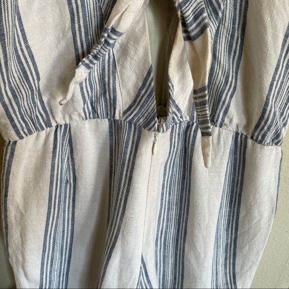 Tularosa Amelia Romper in Chambray Stripe (S) - Picture 9 of 11